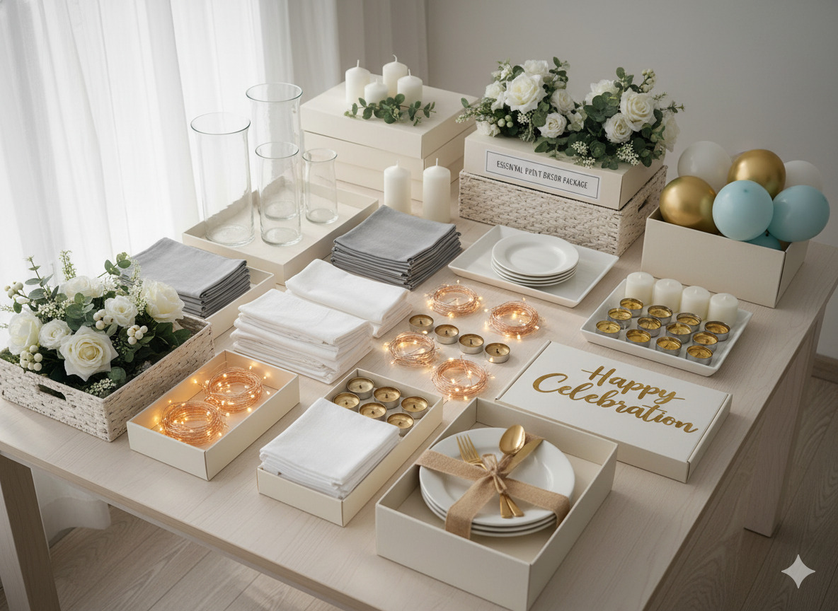 Essential event decoration package